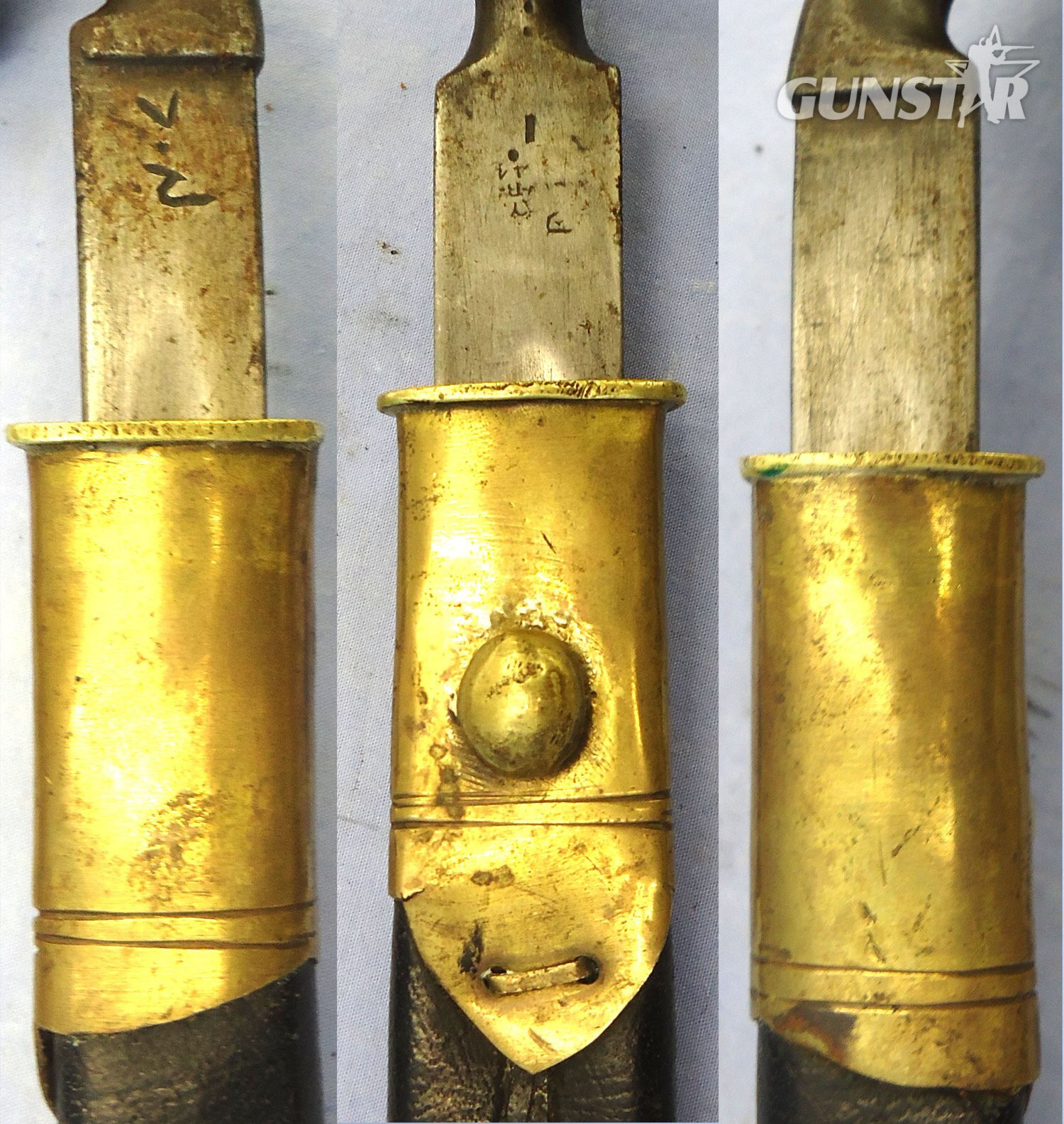 British 1853 Pattern Socket Bayonet & Scabbard. Sn 23464 Bayonet