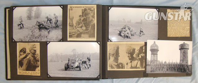  German Panzer Grenadier’s ‘Meine Dienstzett’ (My War) Photograph Album With Orig German Panzer Grenadier’s ‘Meine Dienstzett’ (My War) Photograph Album With Orig Other Accessory