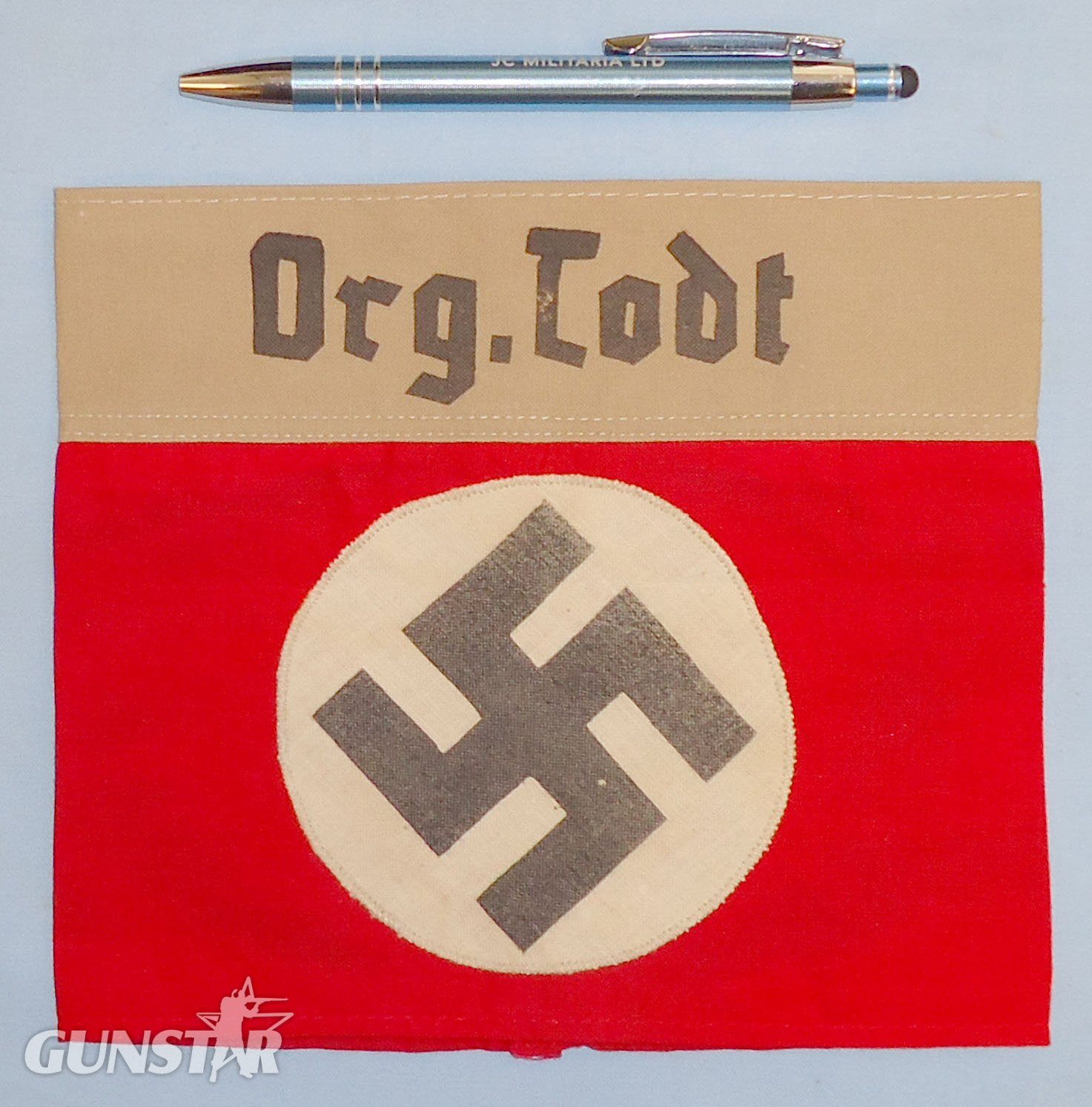 Original* Germany, Ot. An Organisation Todt Armband (Organisation Todt Armband). N 106. Original* Germany, Ot. An Organisation Todt Armband (Organisation Todt Armband). N 106.  Antique & Militaria in 