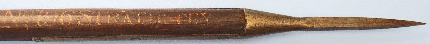  Strathspey Fencibles Pike Number 196 to the Grant or Strathspey Fencibles (1793) Sn - 22160 Strathspey Fencibles Pike Number 196 to the Grant or Strathspey Fencibles (1793) Sn - 22160 Antique & Militaria