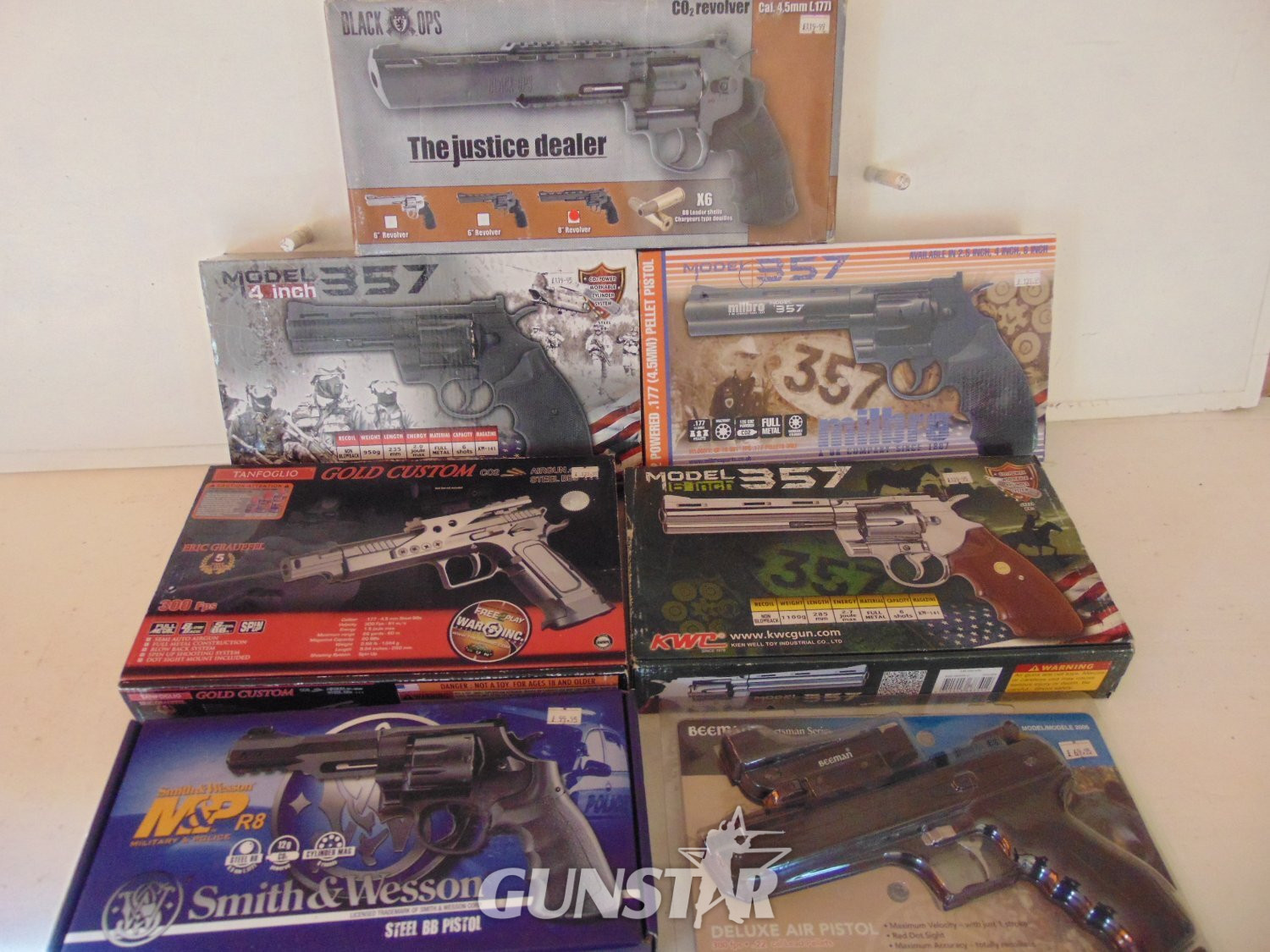 Umarex, Beeman, KWC, Crossman. Various  .177