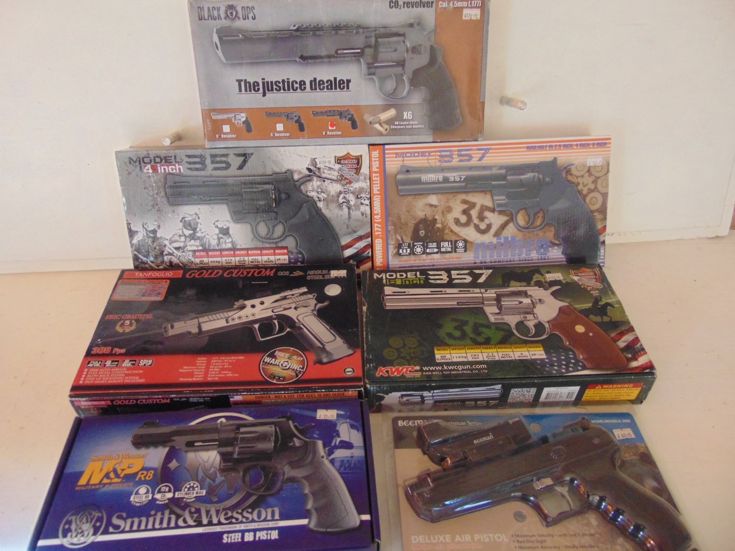Umarex, Beeman, KWC, Crossman. Various  .177