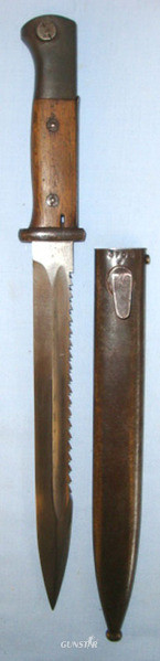 E & F Hoerster Solingen (code asw) VERY RARE, ALL MATCHING WW2 1942 DATES, NUMBE Bayonet in 