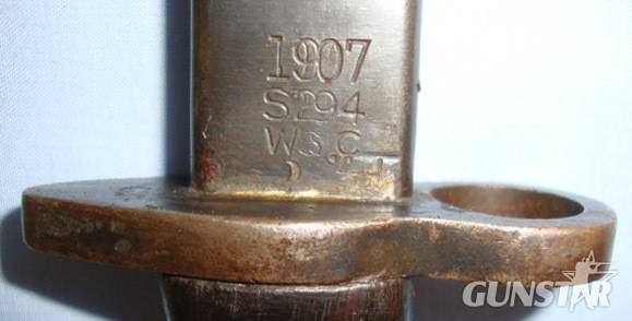  Wilkinson Sword Company (codeS294 WSC) 1907 Pattern (Admiralty Contract) Lanches Bayonet
