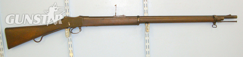 Martini Henry British Service Rifle With British WD & India Arsenal Marks. Single Shot .577 Rifle in 