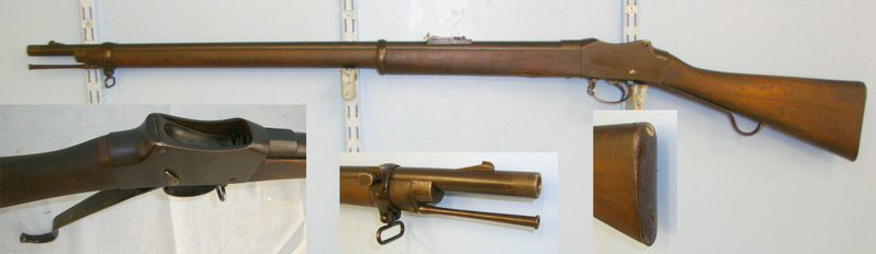  Martini Henry British Service Rifle With British WD & India Arsenal Marks. Single Shot .577 Rifle
