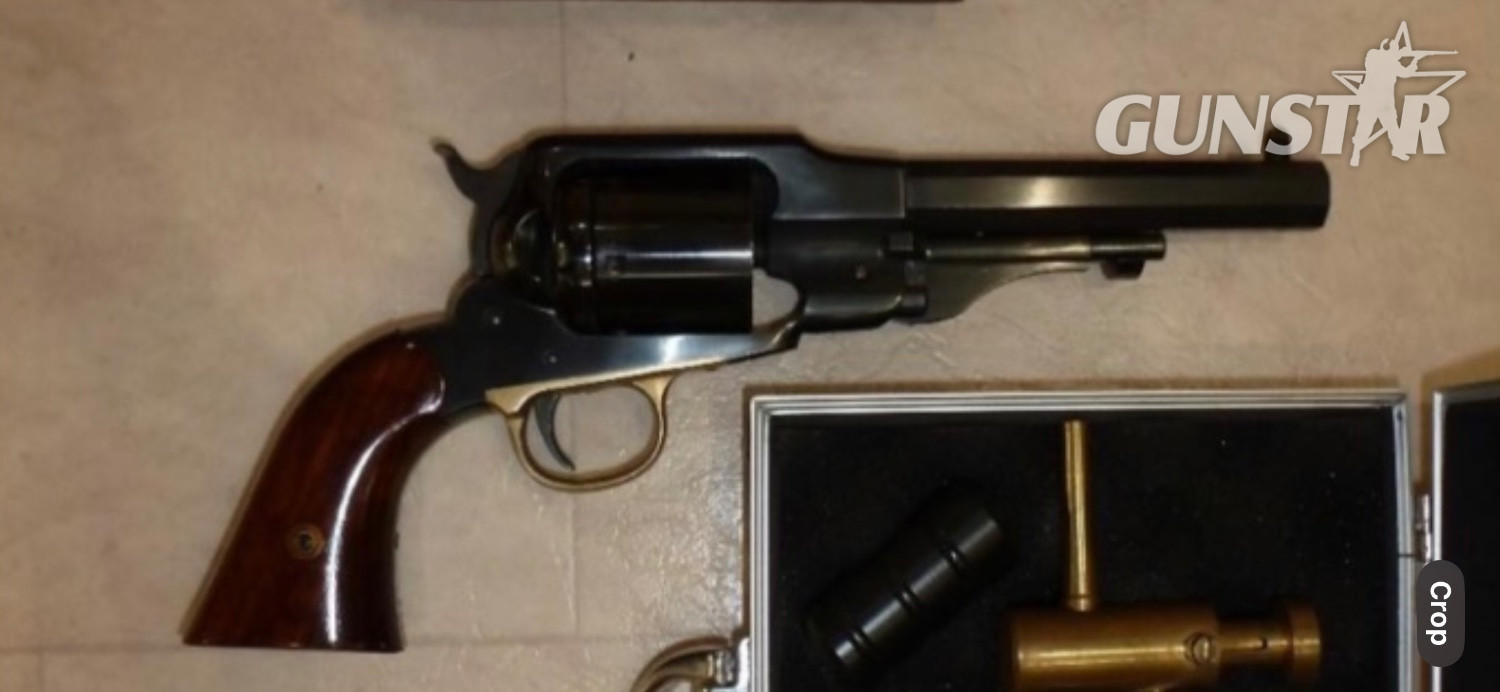 Uberti 1858 New Army .44 Muzzleloader in 