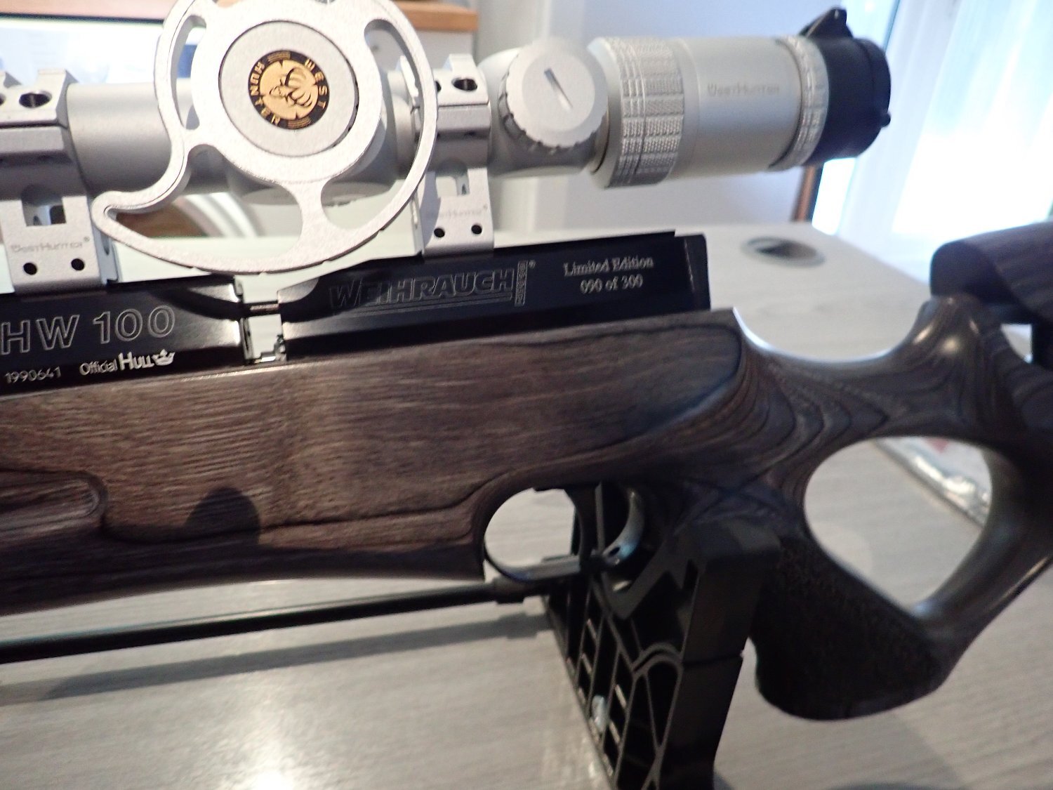 Weihrauch limited edition number 90 from 300  .177 - {CATEGORY} in 