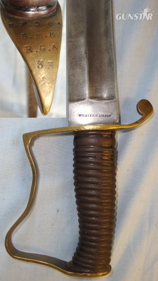  Wilkinson London,Rare, Victorian, Indian North West Frontier & WW1 Era, 1896 Pat Sword