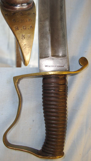  Wilkinson London,Rare, Victorian, Indian North West Frontier & WW1 Era, 1896 Pat Sword