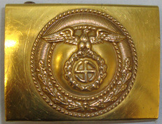 st Type Nazi SA Brass Buckle. 18733:1 st Type Nazi SA Brass Buckle. 18733:1 Antique & Militaria