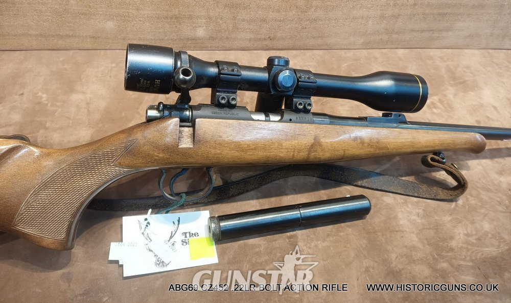 CZ 452-2E-ZKM Bolt Action .22 Long Rifle (.22 LR) Rifle in 