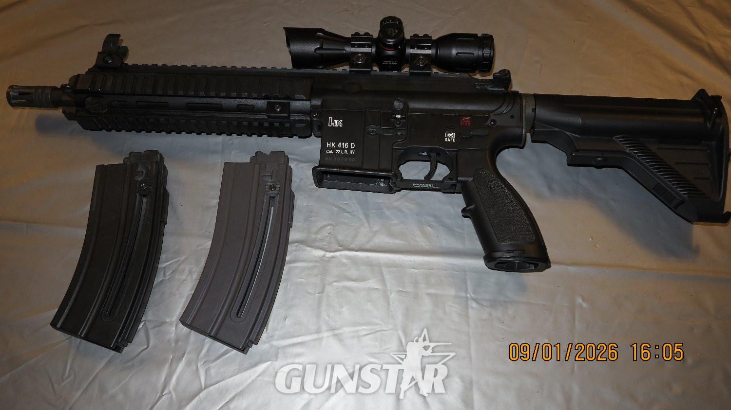 Heckler & Koch AR15  Semi-Auto .22 RF Rifle - {CATEGORY} in 