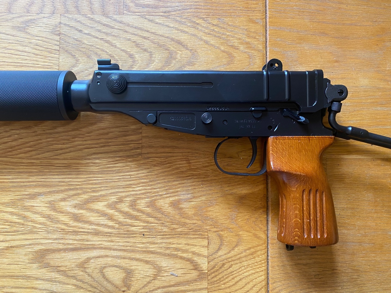 Czech Small Arms VZ61 Semi-Auto .22 Rifle