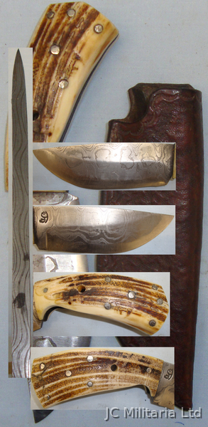 *’Simon Stanley Custom Made Skinner’. Sn: 18737. Hunting Knive