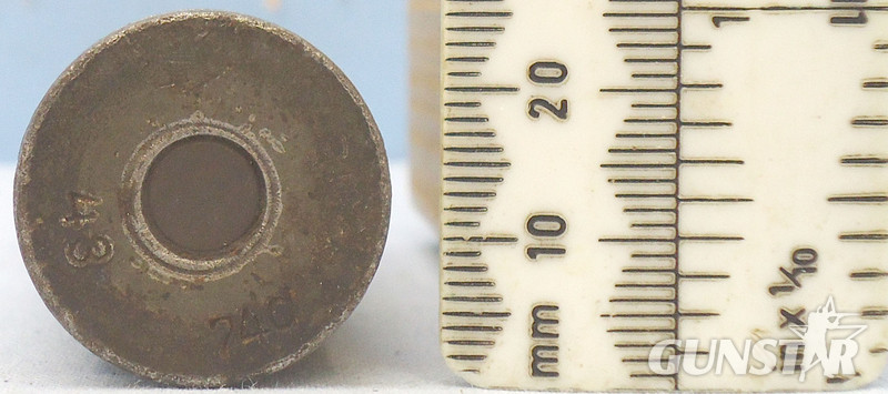 DEACTIVATED INERT WW2 1942 Dated German 15 mm MK151/15 (15x96) APT (Armour Piercing Tracer) Cannon Round. - O 1643 DEACTIVATED INERT This a WW2 (1942 dated) German 15mm MK 151/15 (15x96) APT (Armour Piercing Tracer) aircraft cannon round fitted to various German aircraft during WW2. The lacquered steel cartridge case is percussion primed and retains about 60% its orig  Other Ammunition