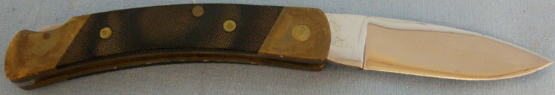  ‘Double Sharp’ Pocket Knife and Leather Pouch by ‘George Ibberson-Sheffield’ ED 2647. Knive