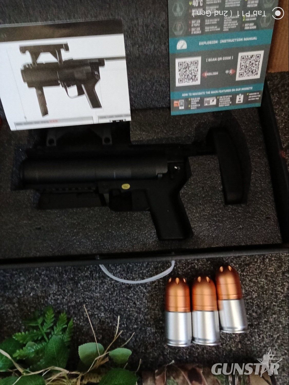  Multi  Joblot of Airsoft like new sliverback sniper rifle grenade launcher and desert eagle 6 mm