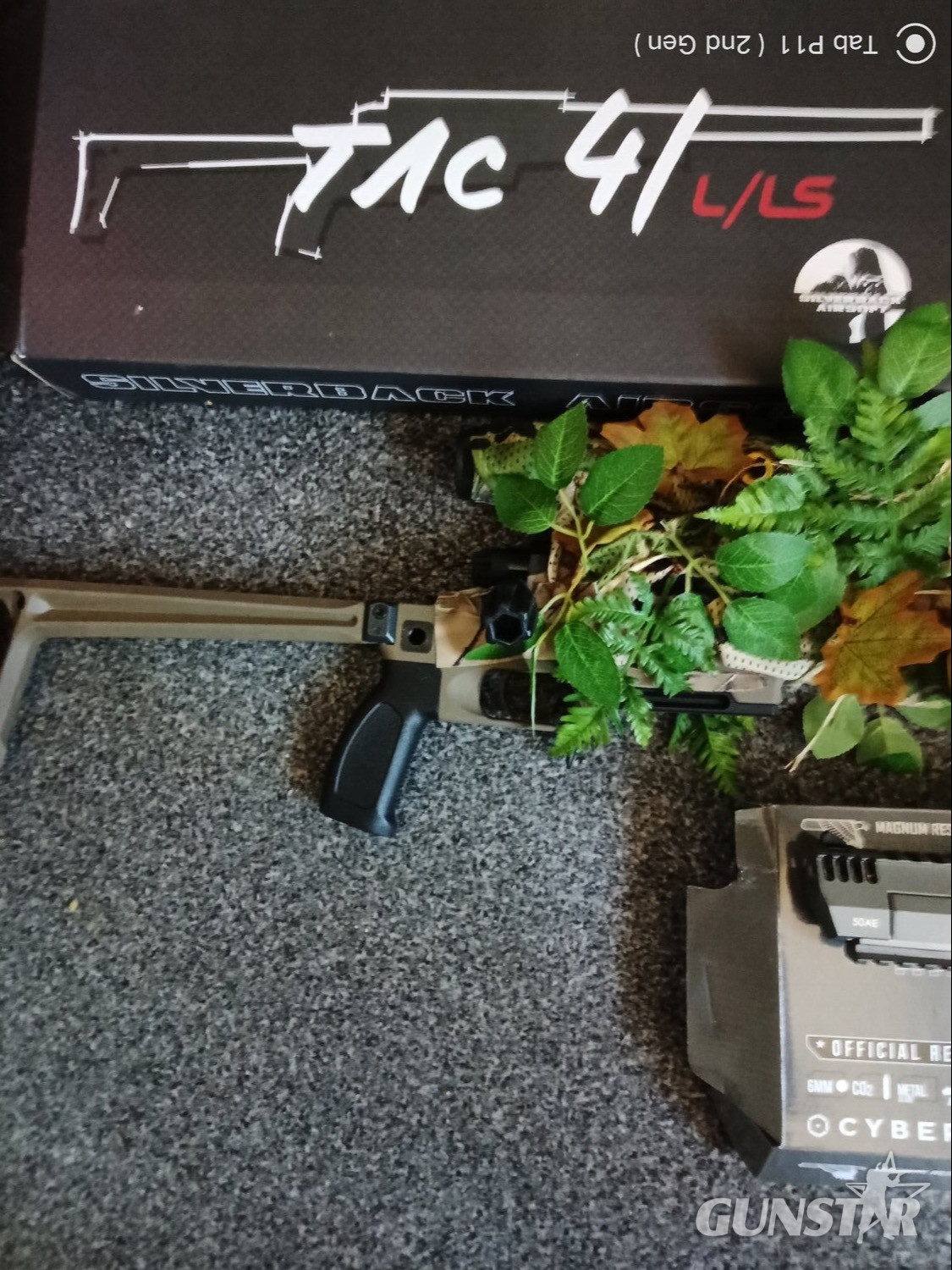 Multi  Joblot of Airsoft like new sliverback sniper rifle grenade launcher and desert eagle 6 mm - {CATEGORY} in 