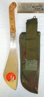 Un-Issued 2000 Dated British WD Ralph Martindale Military Machete & 2006 Dated WD DPM Camouflage Scabbard. ED 2183 Other Blade
