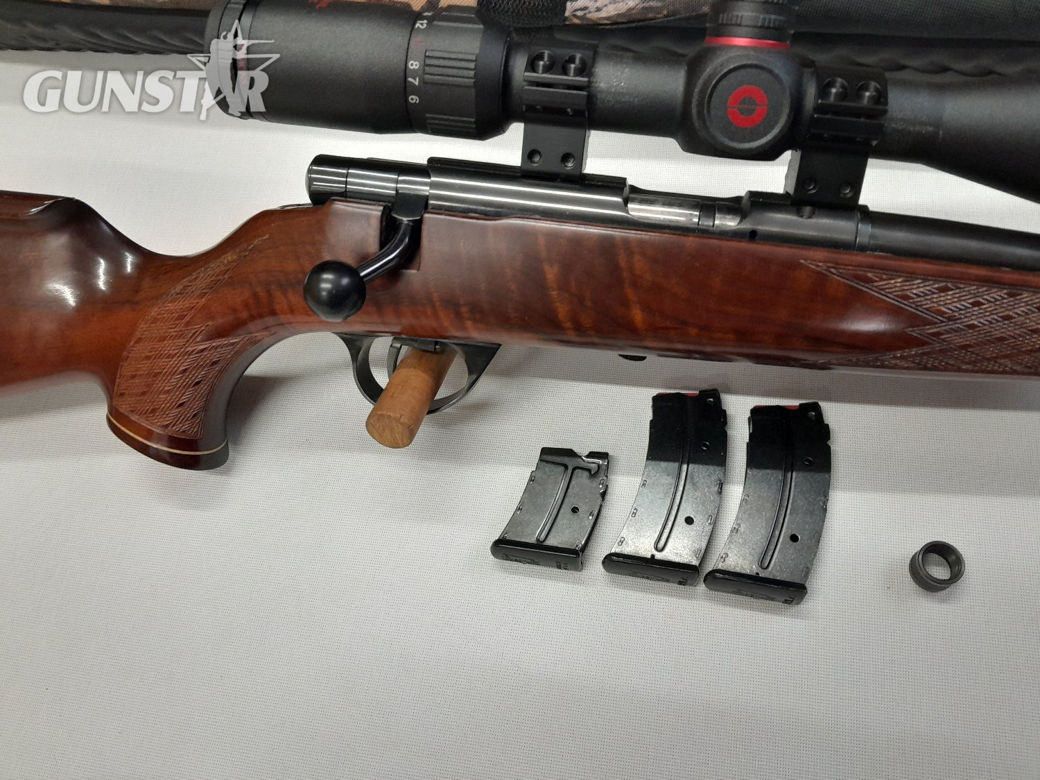 {CATEGORY} - Anschütz, J.G. 1712 Monte Carlo FWT Bolt Action .22 Long Rifle (.22 LR) Rifle