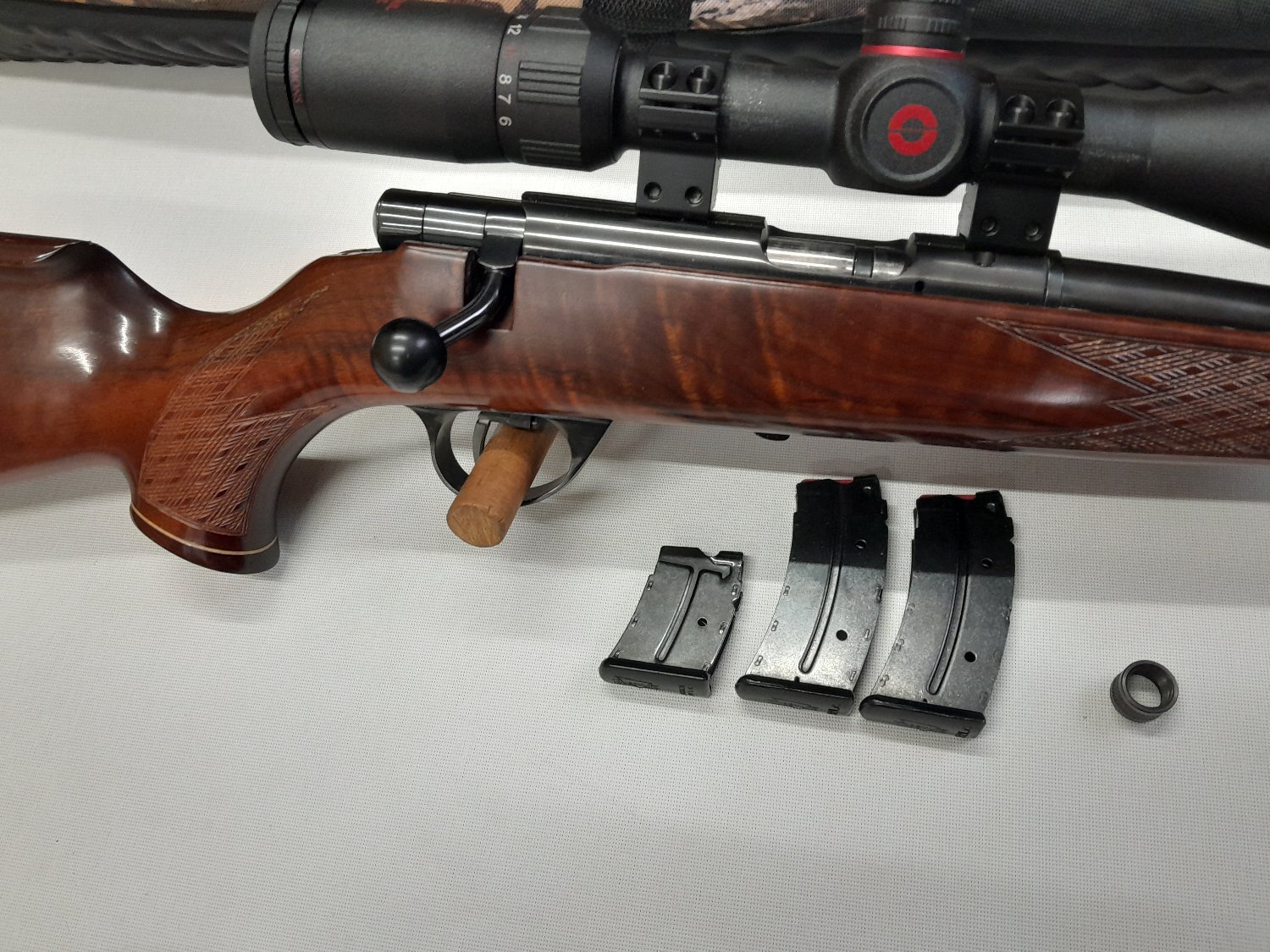 {CATEGORY} - Anschütz, J.G. 1712 Monte Carlo FWT Bolt Action .22 Long Rifle (.22 LR) Rifle
