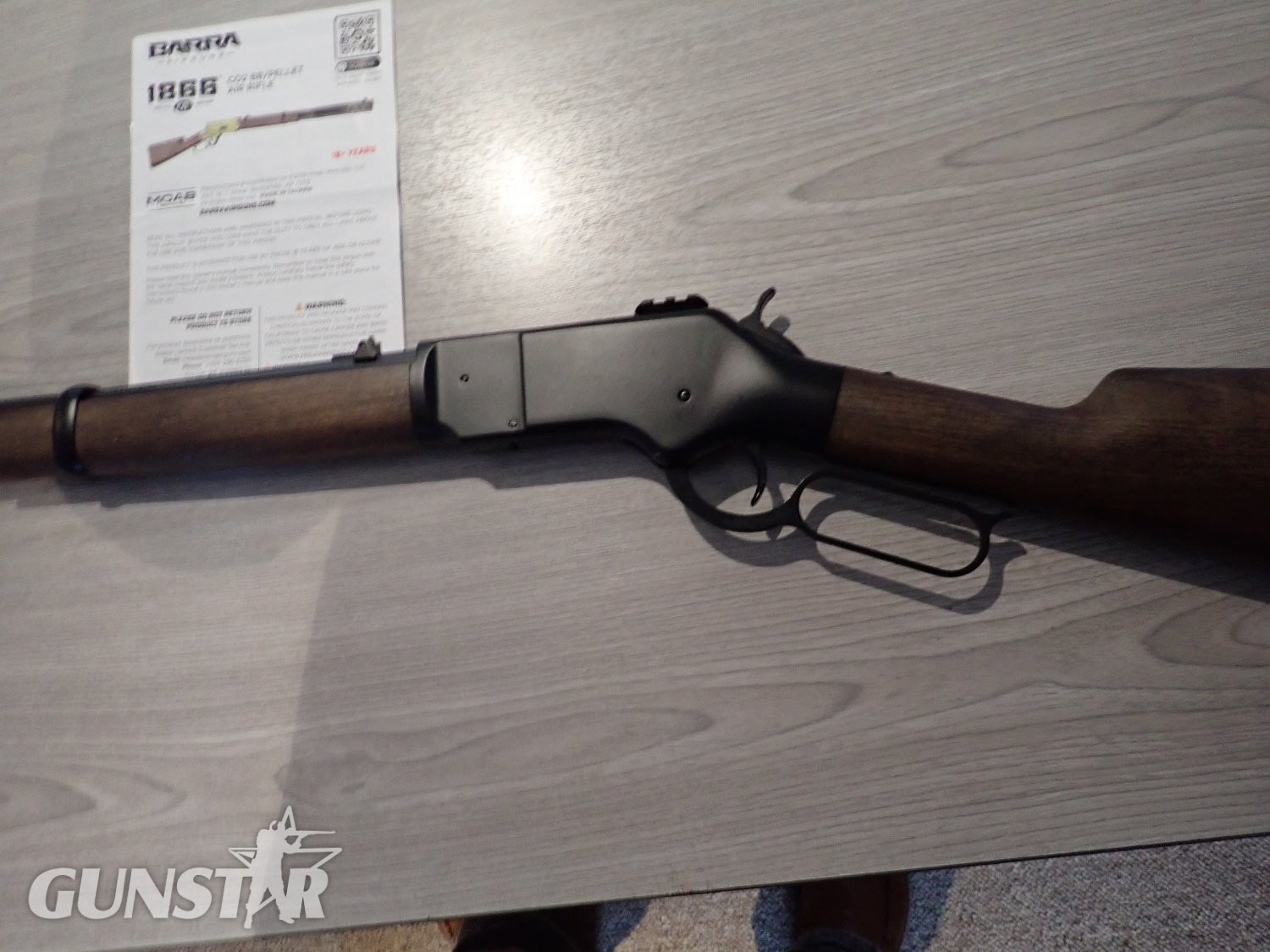 {CATEGORY} - Barra 1866 WINCHESTER  .177 in 
