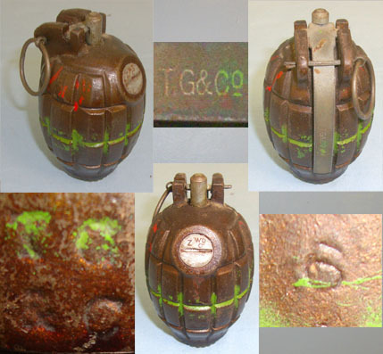  INERT** DEACTIVATED**MATCHING MANUFACTURER MARKS** British WD WW2 1942 & 1943 Da INERT** DEACTIVATED**MATCHING MANUFACTURER MARKS** British WD WW2 1942 & 1943 Da Antique & Militaria