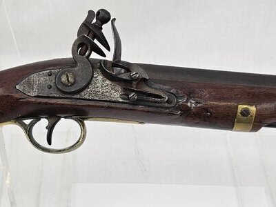 British New Land Pattern Flintlock Pistol Pistol None Muzzleloader