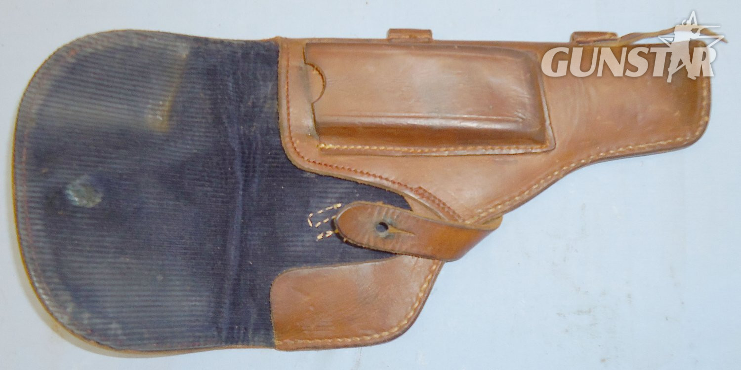 Officers Private Purchase Quality Leather Holster for the Browning Hi Power Semi-Automatic Pistol. Sn 8896. Officers Private Purchase Quality Leather Holster for the Browning Hi Power Semi-Automatic Pistol. Sn 8896. Antique & Militaria