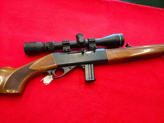  J.G. Anschütz 520 Semi-Auto .22 Rifle