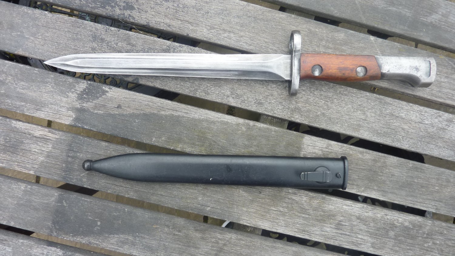 1949 Belgian for the FN-ABL semi automatic rifle  Bayonet