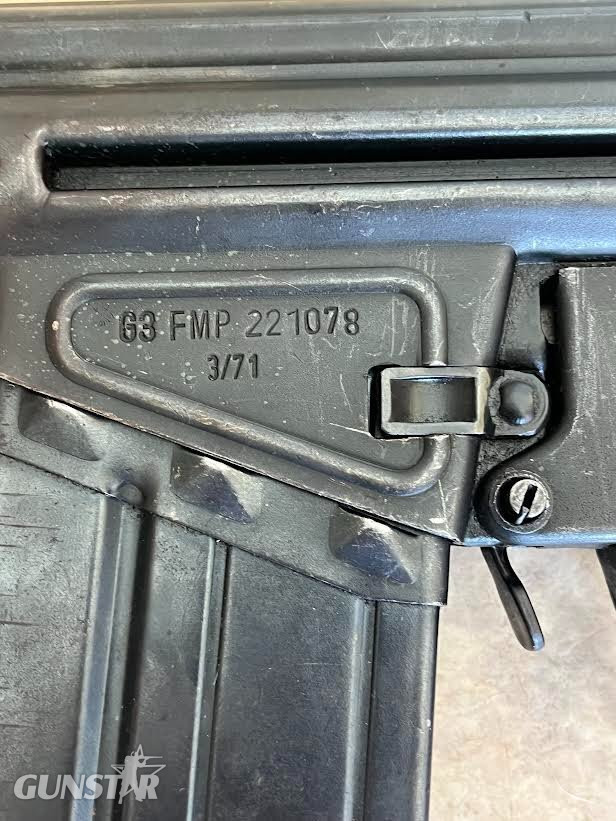 {CATEGORY} - Rhodesian G3 7.62mm Rifle Deactivated  HK Bolt Action 7.62x51mm NATO Rifle in 