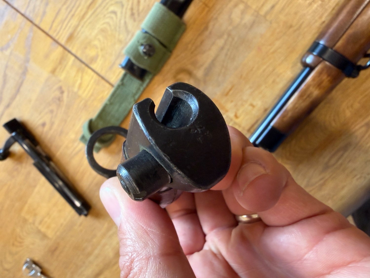 Lee Enfield Jungle Carbine No.5 1946 with bayonet Bolt Action .303 Rifle 