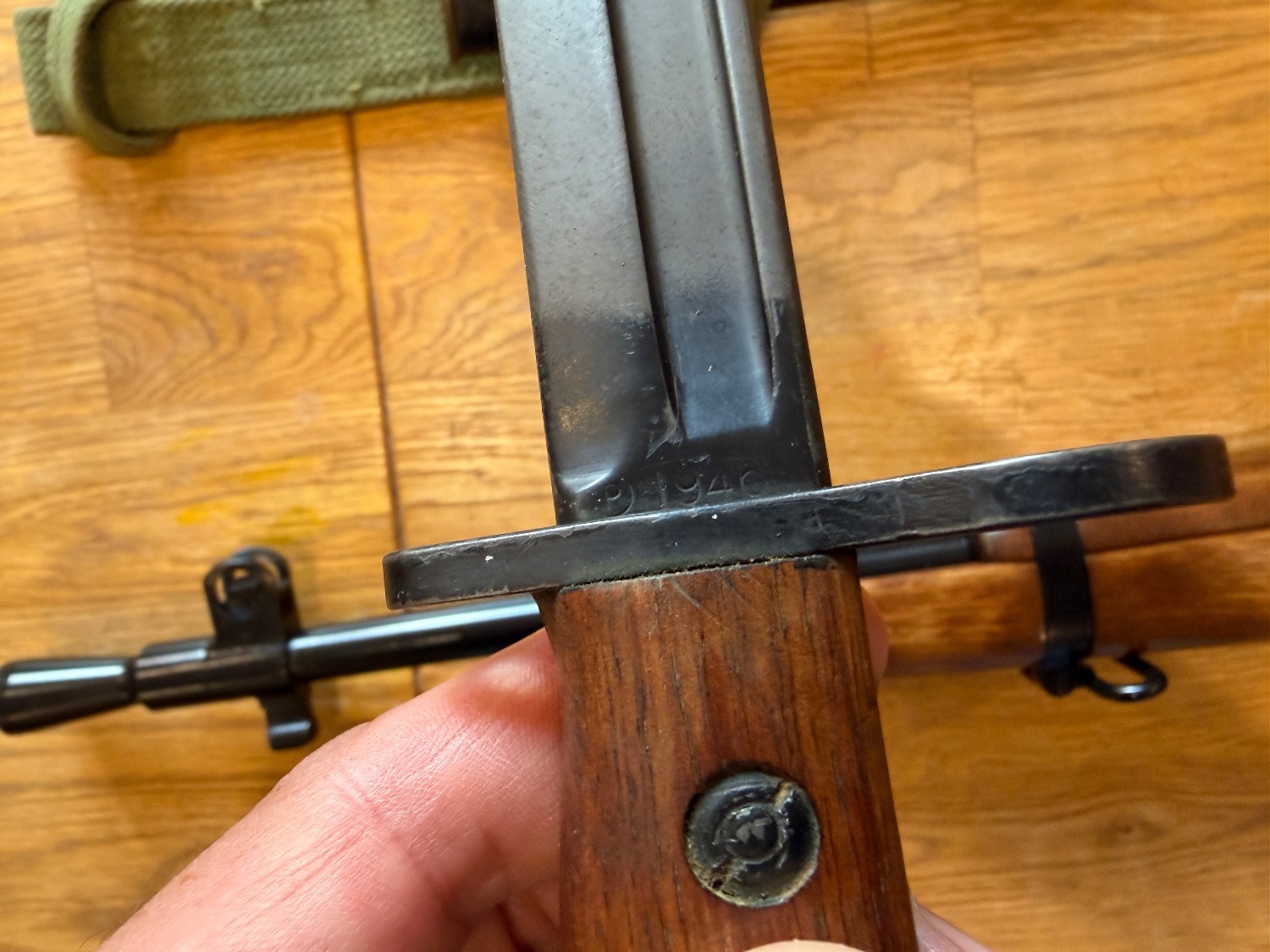 {CATEGORY} - Lee Enfield Jungle Carbine No.5 1946 with bayonet Bolt Action .303 Rifle in 