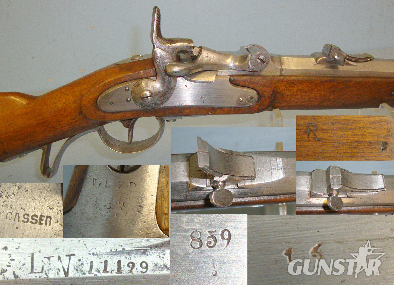 Steyr Converted To 11x58R Cartridge Werndl Breech Loading. Sn 20731 Single Shot 11 mm Rifle