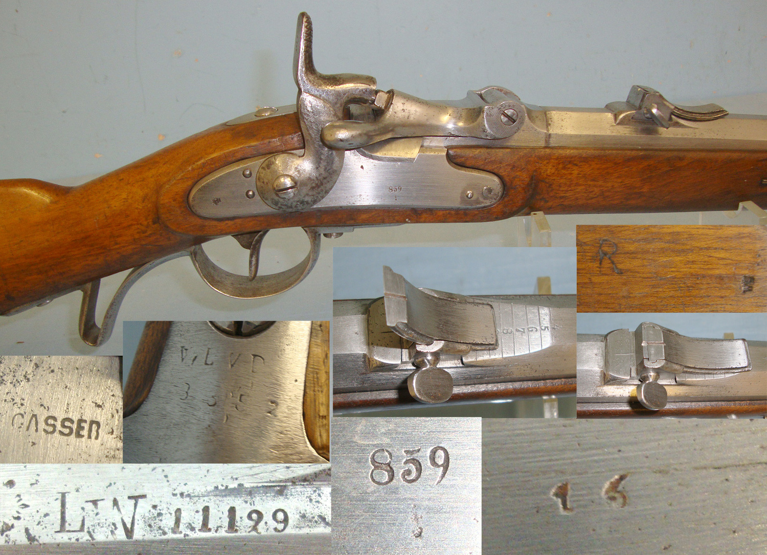 Steyr Converted To 11x58R Cartridge Werndl Breech Loading. Sn 20731 Single Shot 11 mm Rifle