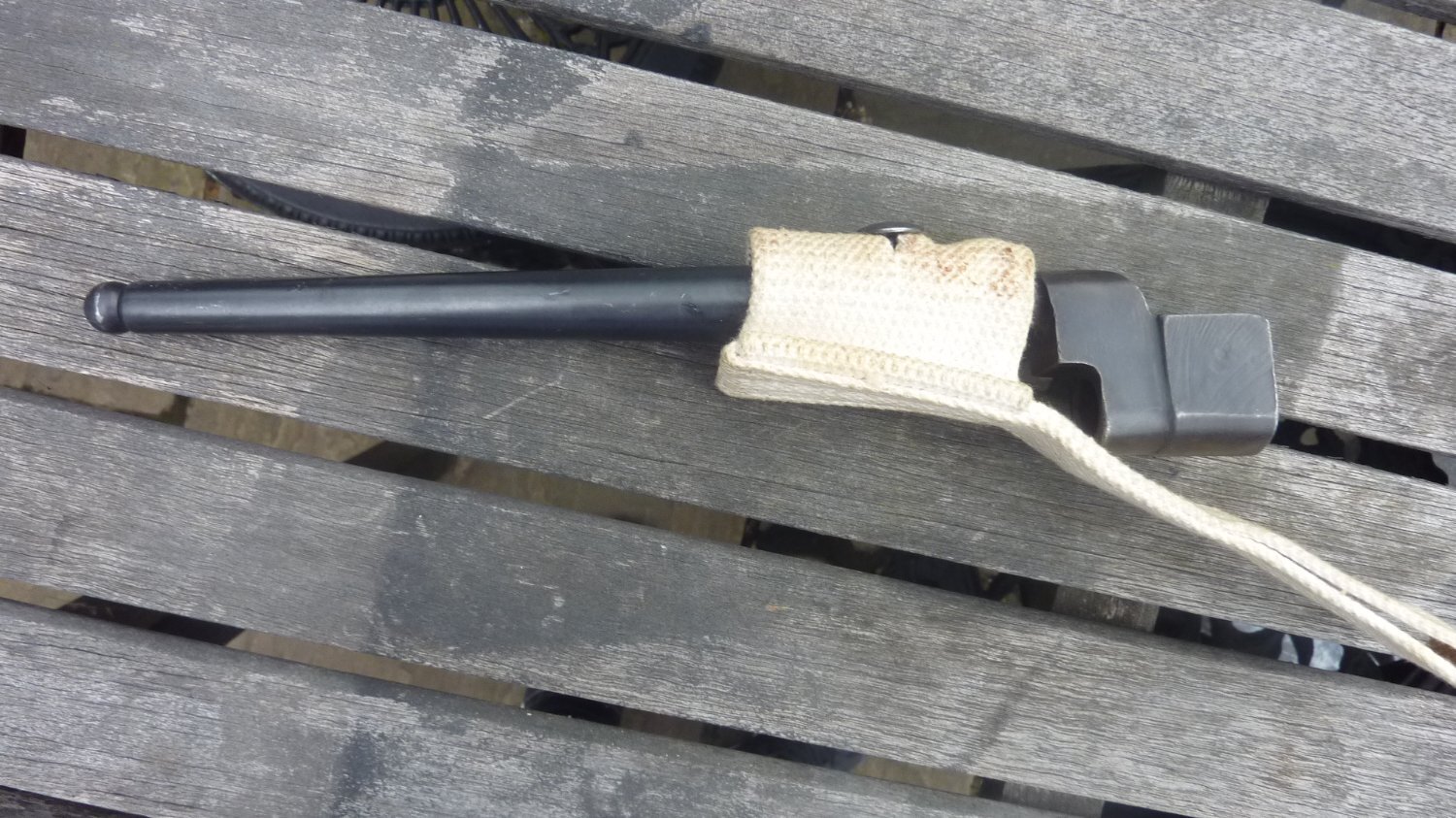 Lee - Enfield spike with parade frog -ww2- Bayonet
