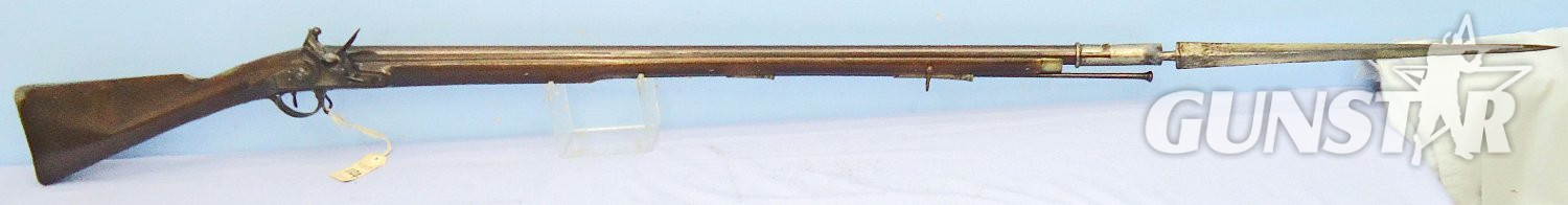 Napoleonic War Era, Fine Quality, Duke of Richmond’s Pattern Musket, Short Land Pattern, Brown Bess .75 inch Calibre, Smooth Bore Antique Musket & Bayonet to the Thoresby Volunteers, Pierrepont Family Engraved Escutcheon ex Thoresby Hall Collection.Sn - Napoleonic War Era, Fine Quality, Duke of Richmond’s Pattern Musket, Short Land Pattern, Brown Bess .75 inch Calibre, Smooth Bore Antique Musket & Bayonet to the Thoresby Volunteers, Pierrepont Family Engraved Escutcheon ex Thoresby Hall Collection.Sn - Muzzleloader Various Rifle - {CATEGORY} in 