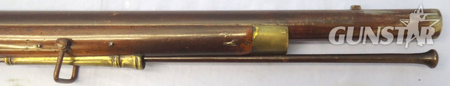 {CATEGORY} - Napoleonic War Era, Fine Quality, Duke of Richmond’s Pattern Musket, Short Land Pattern, Brown Bess .75 inch Calibre, Smooth Bore Antique Musket & Bayonet to the Thoresby Volunteers, Pierrepont Family Engraved Escutcheon ex Thoresby Hall Collection.Sn - Napoleonic War Era, Fine Quality, Duke of Richmond’s Pattern Musket, Short Land Pattern, Brown Bess .75 inch Calibre, Smooth Bore Antique Musket & Bayonet to the Thoresby Volunteers, Pierrepont Family Engraved Escutcheon ex Thoresby Hall Collection.Sn - Muzzleloader Various Rifle