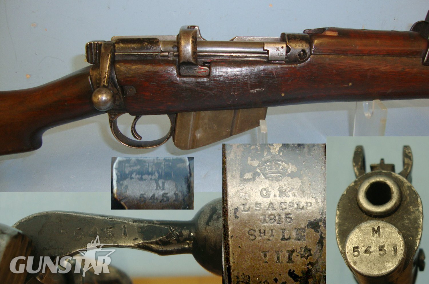 London Small Arms VERY EARLY UK 1986 DEACTIVATION CERTIFICATED** Sn 21608:1 Bolt Action None Rifle