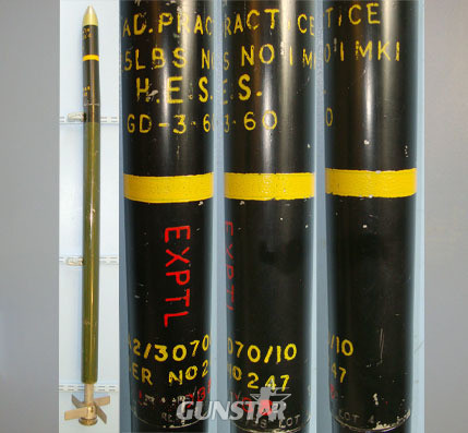 INERT DEACTIVATED. British Air To Ground Unguided Aircraft Rocket With 3.25 lbs  INERT DEACTIVATED. British Air To Ground Unguided Aircraft Rocket With 3.25 lbs  Antique & Militaria