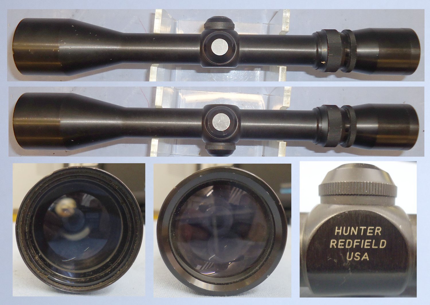 Leupold Leupold Redfield Hunter 45mm Objective Zoom Reticle Sight Rifle Scope. OPT 811.  Sight & Optic