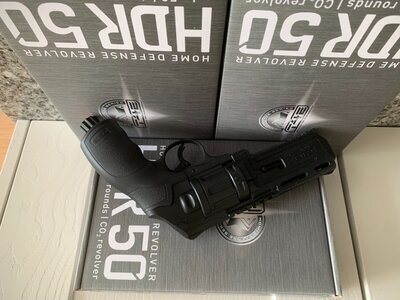 Umbrex Home Defense Revolver (Paintball)  x3 None Paintball Gun