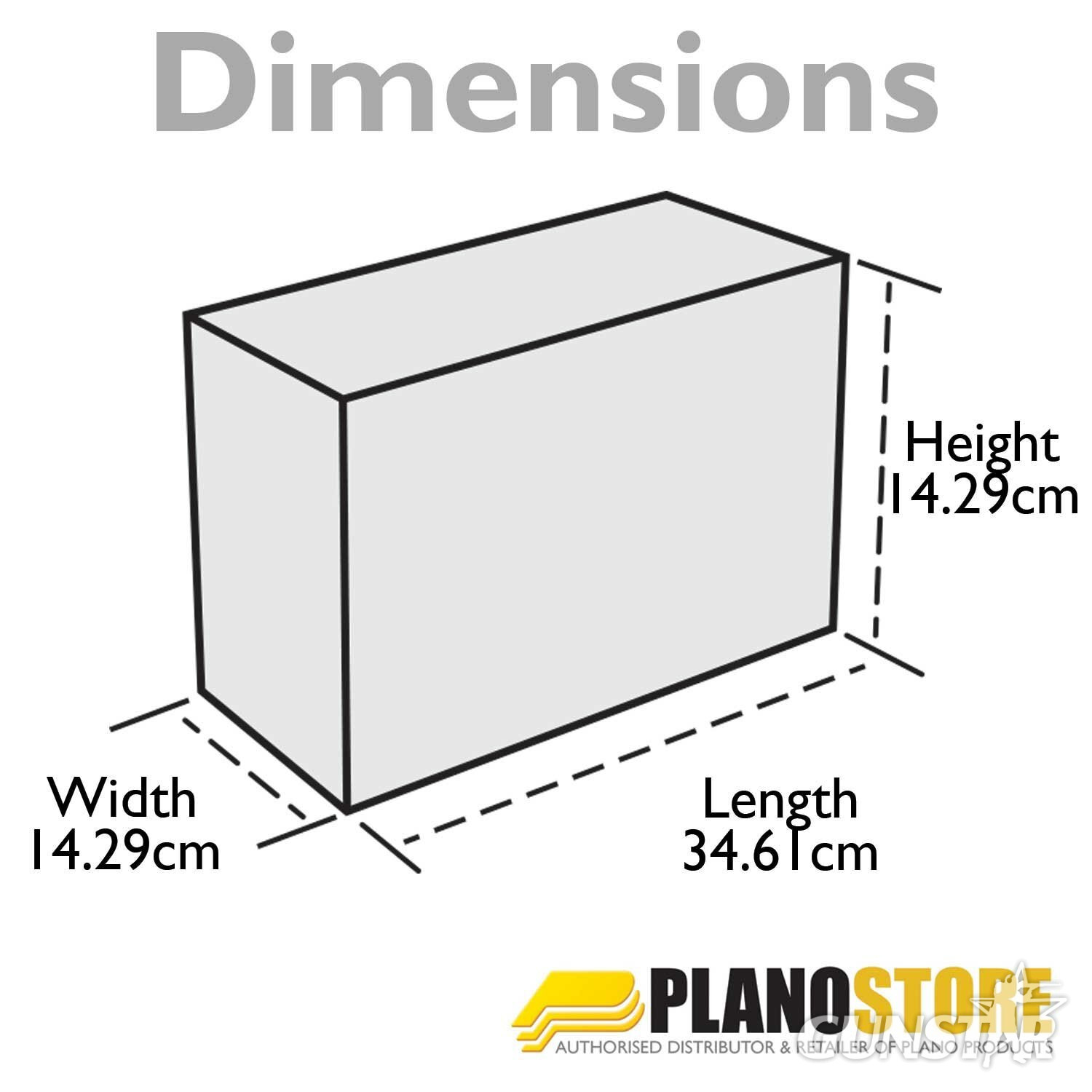  Plano Shot Shell Ammo Box, Compact, Black Care & Storage