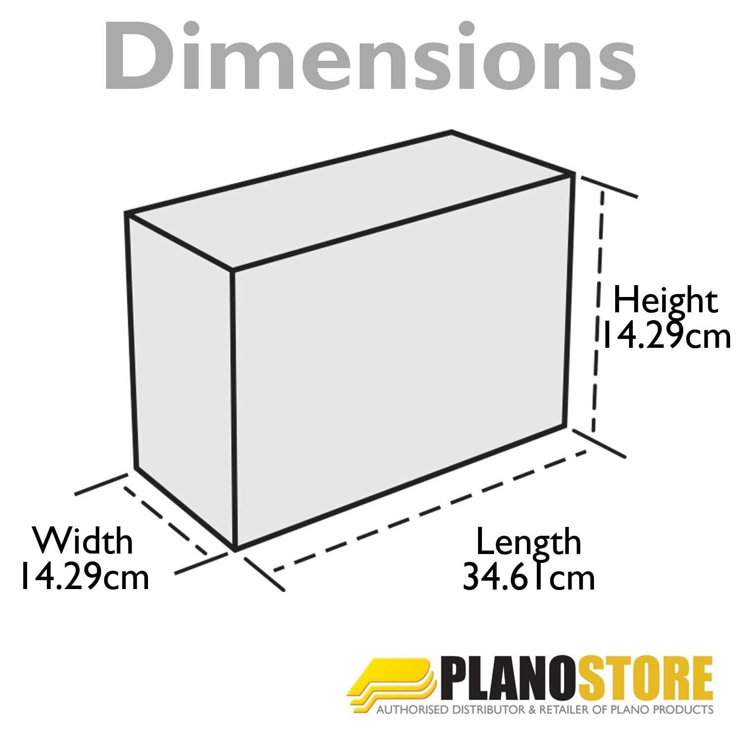  Plano Shot Shell Ammo Box, Compact, Black Care & Storage