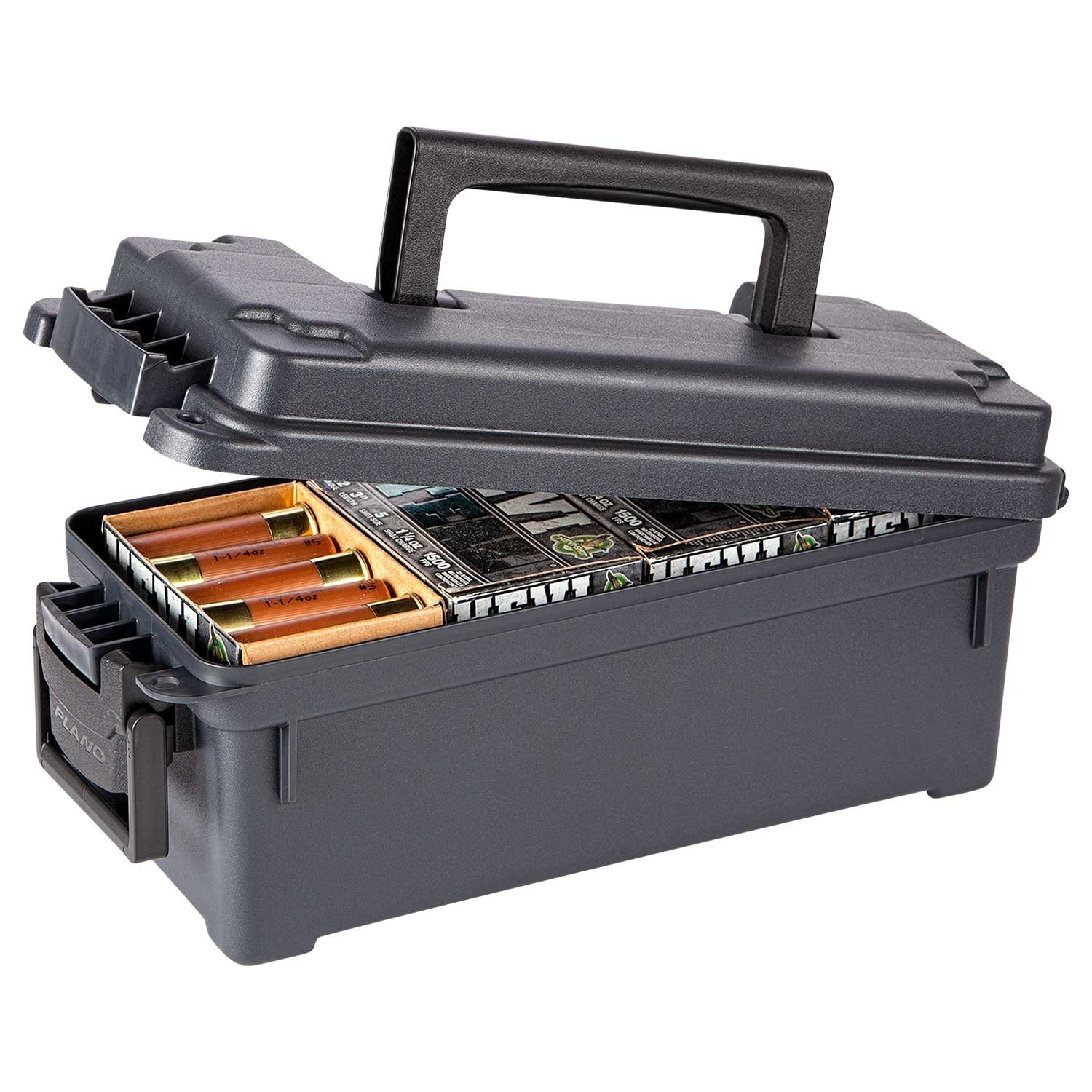Plano Shot Shell Ammo Box, Compact, Black Care & Storage - {CATEGORY} in 