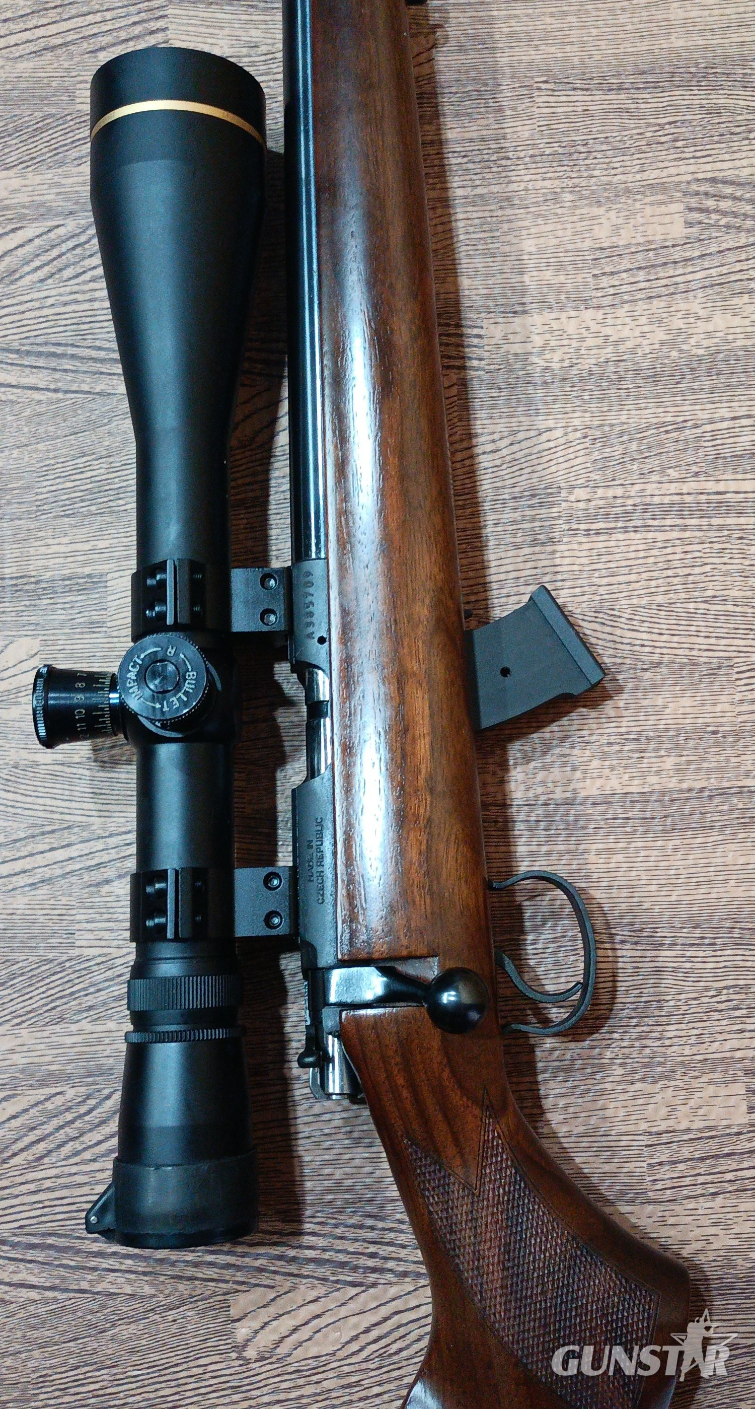 CZ 452 Bolt Action .22 Long Rifle (.22 LR) Rifle 