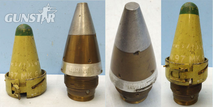 INERT DEACTIVATED. Unfired WW2, 1942 Dated American M43A3 Mechanical Time Fuse & Protector Cover. - O 1726 INERT DEACTIVATED. Unfired WW2, 1942 Dated American M43A3 Mechanical Time Fuse & Protector Cover. - O 1726  Other Ammunition in 