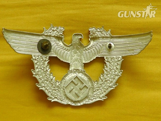 Unknown German Civil Police Shako Eagle Antique & Militaria
